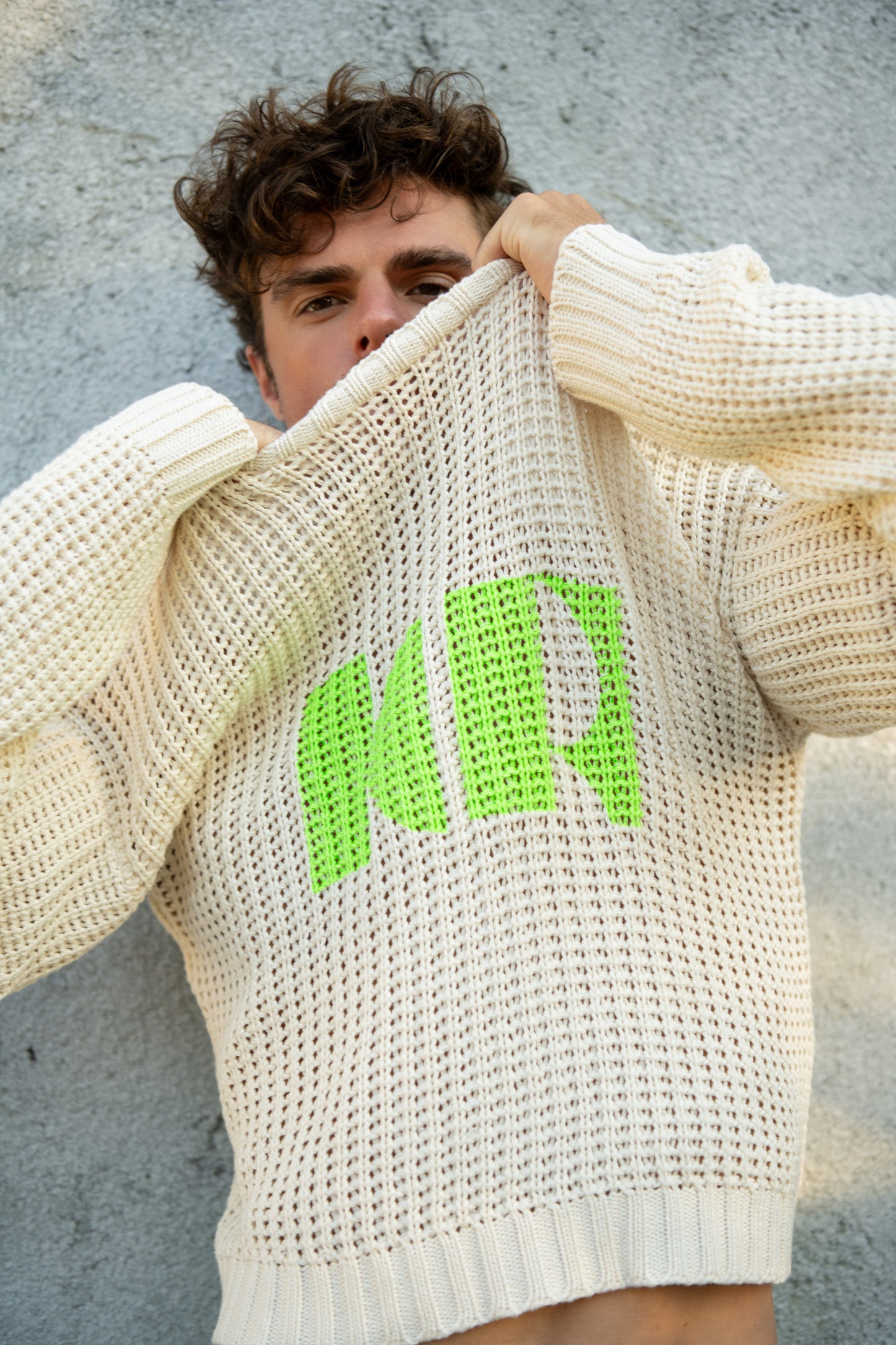 COTTON JUMPER MILK