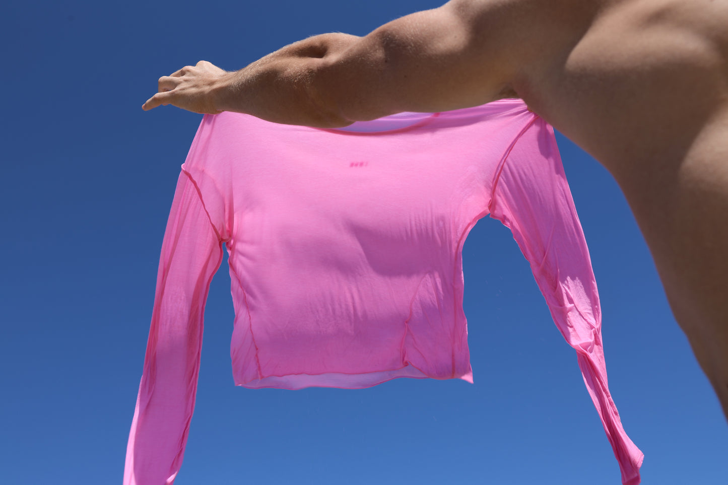 COTTON LONG SLEEVE PINK