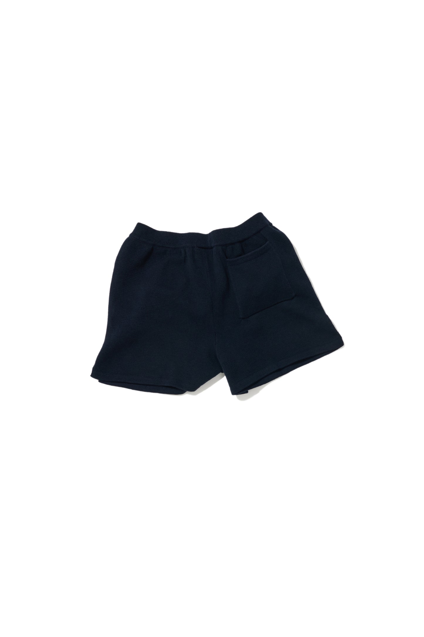 KNITTED SHORTS NAVY