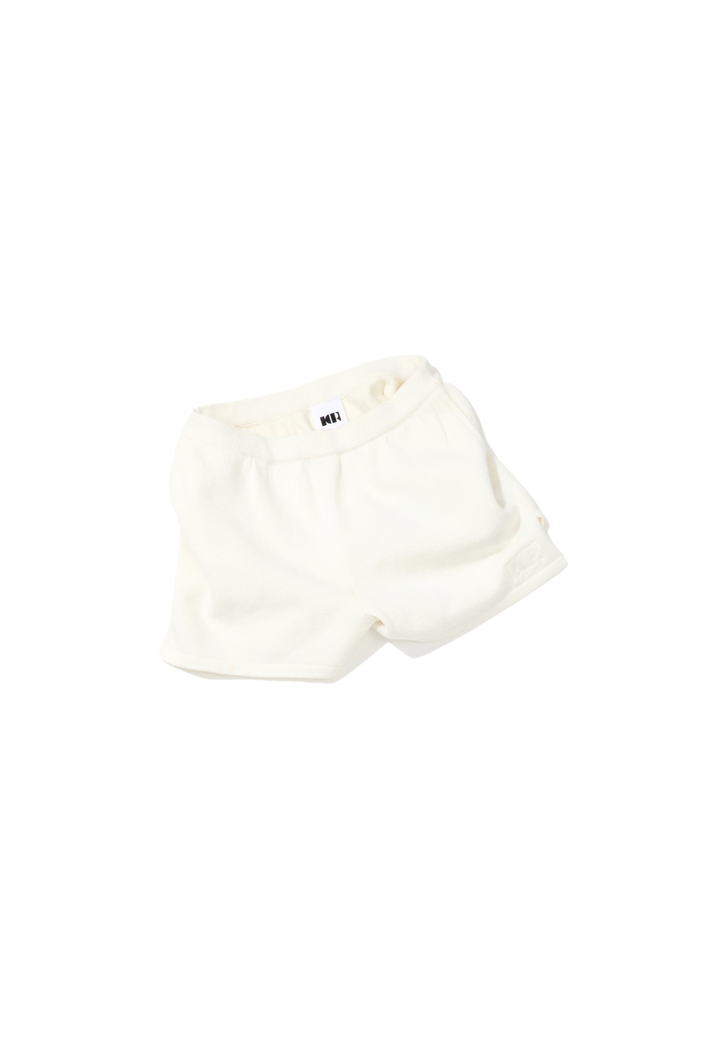KNITTED SHORTS MILK