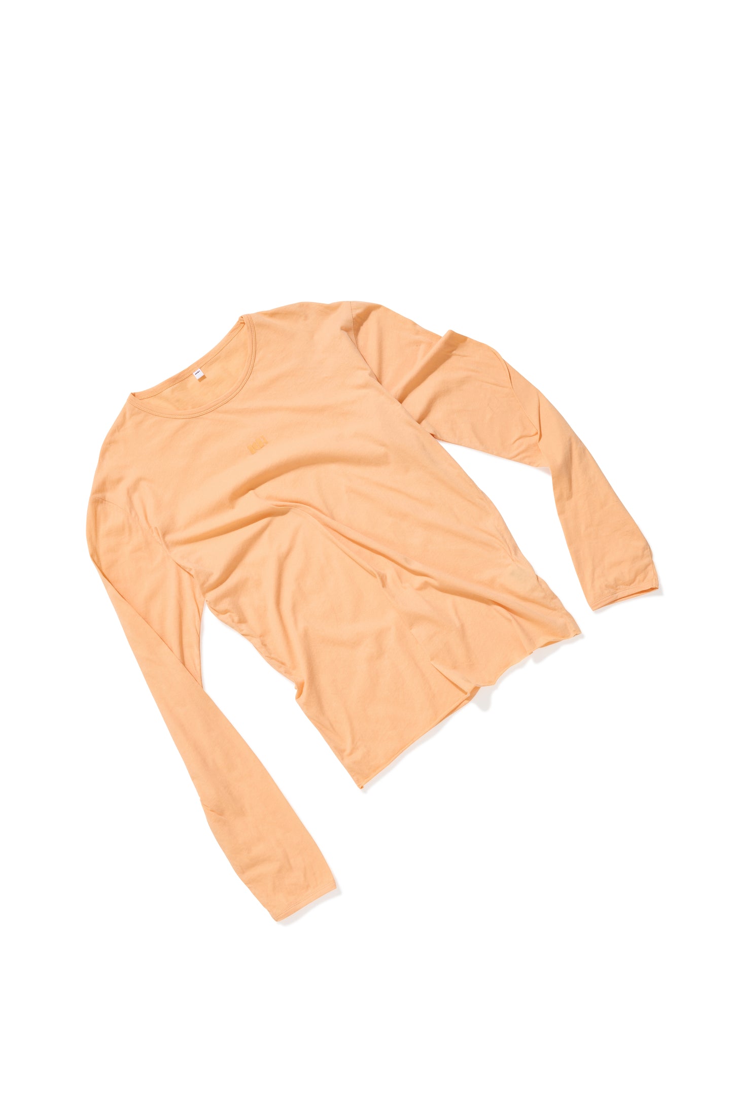 COTTON LONG SLEEVE ORANGE