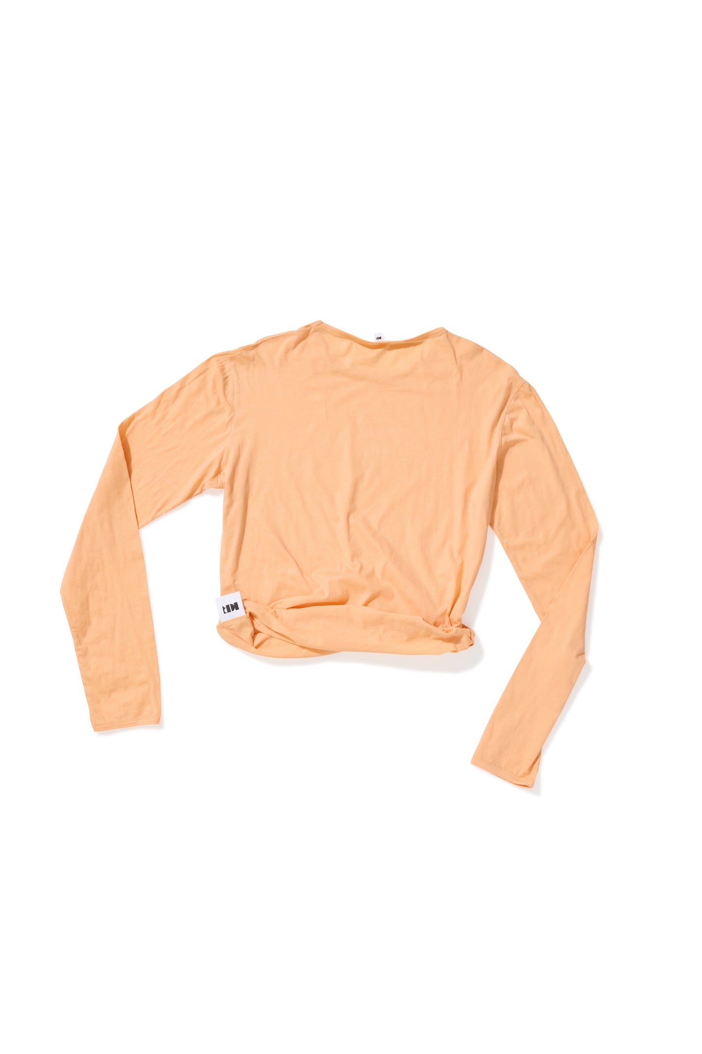 COTTON LONG SLEEVE ORANGE