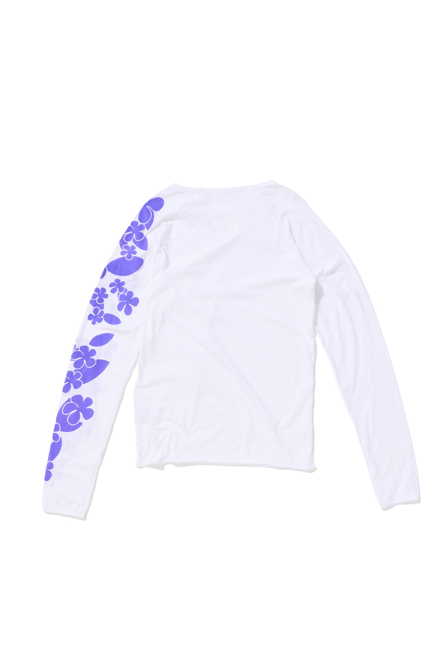 COTTON LONG SLEEVE BLUE FLOWER