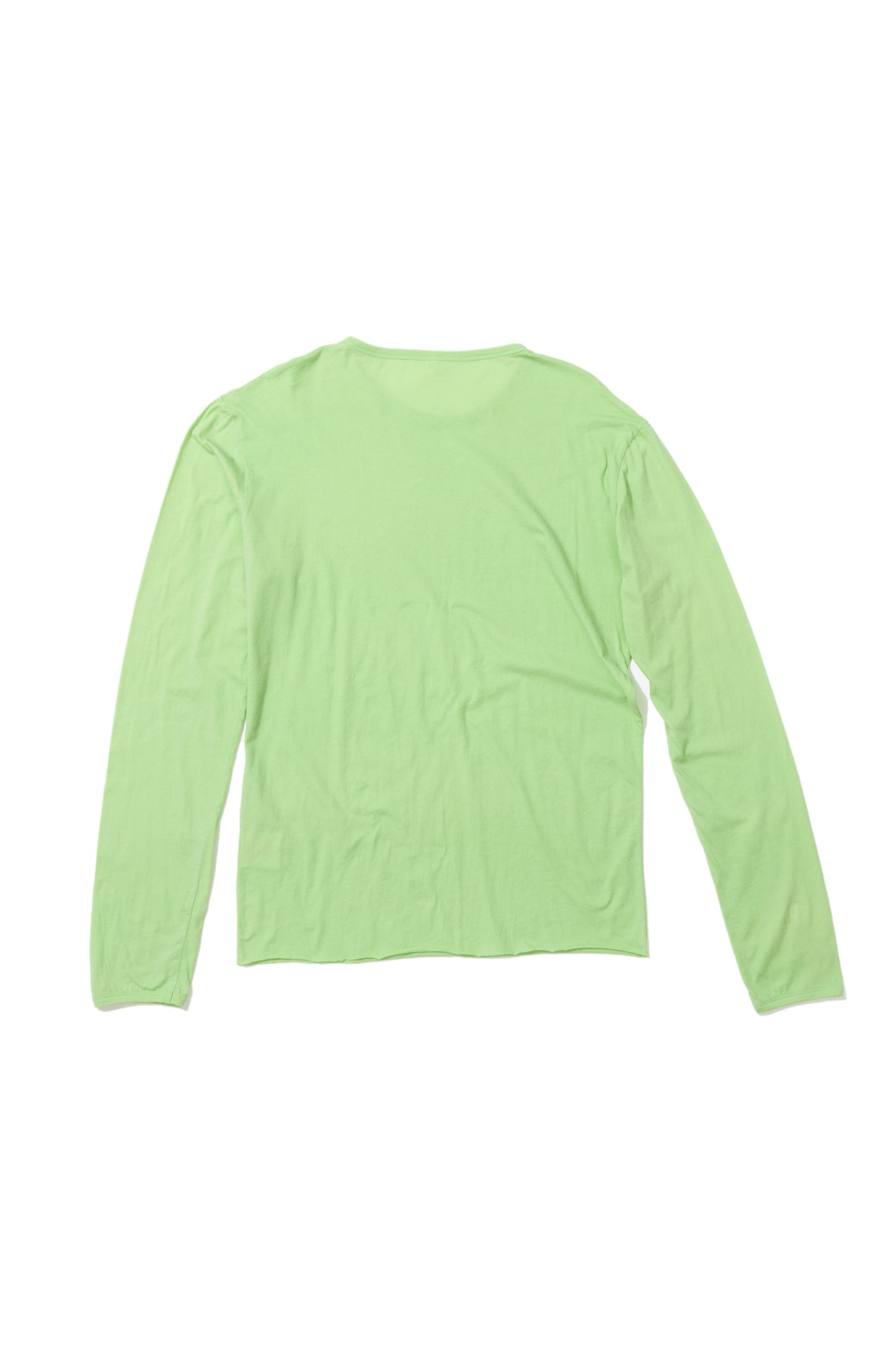 COTTON LONG SLEEVE LIME