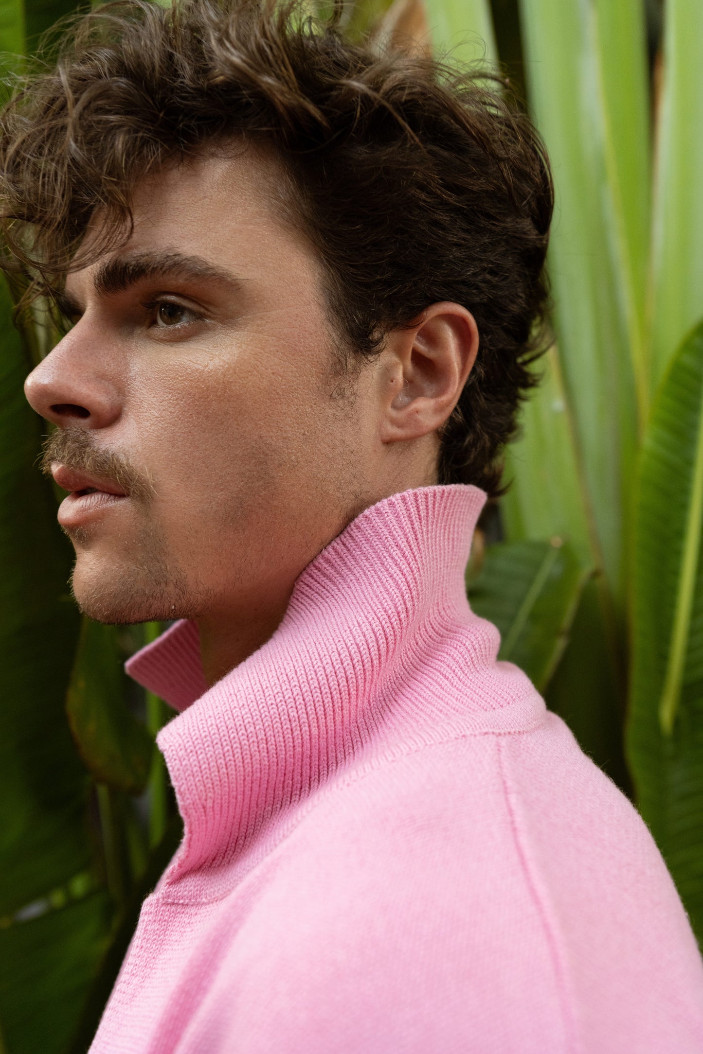 KNITTED SHIRT PINK