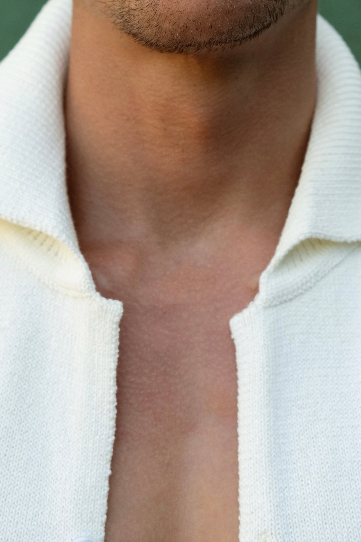 KNITTED SHIRT MILK