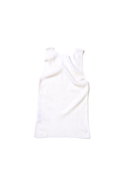 KNITTED TANK TOP MILK