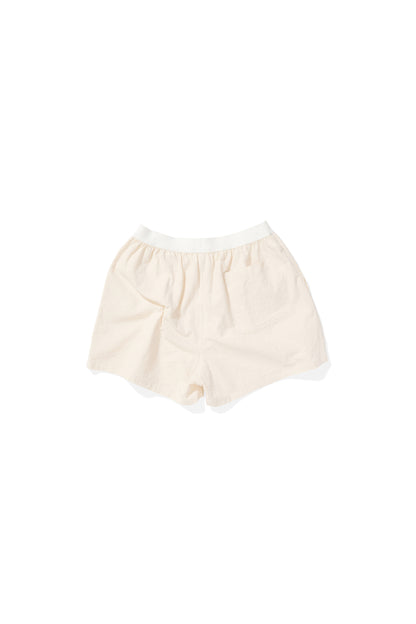 RAW COTTON SHORTS MILK