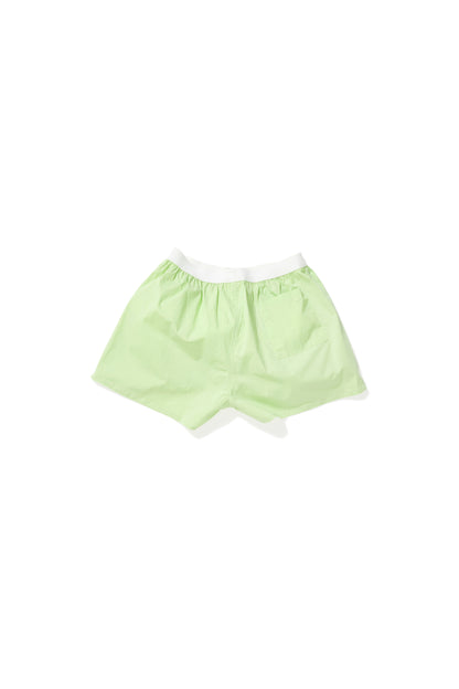 COTTON SHORTS GREEN