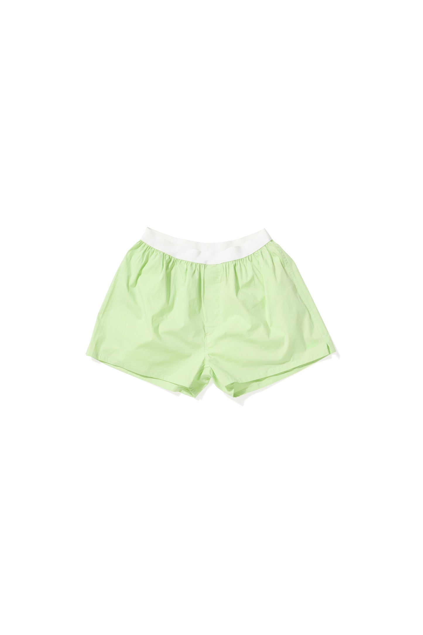 COTTON SHORTS GREEN