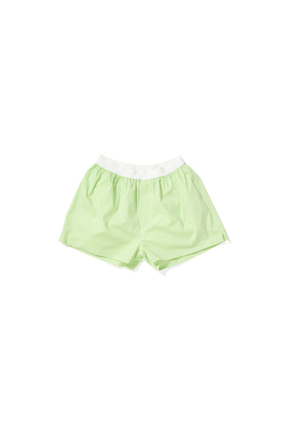 COTTON SHORTS GREEN