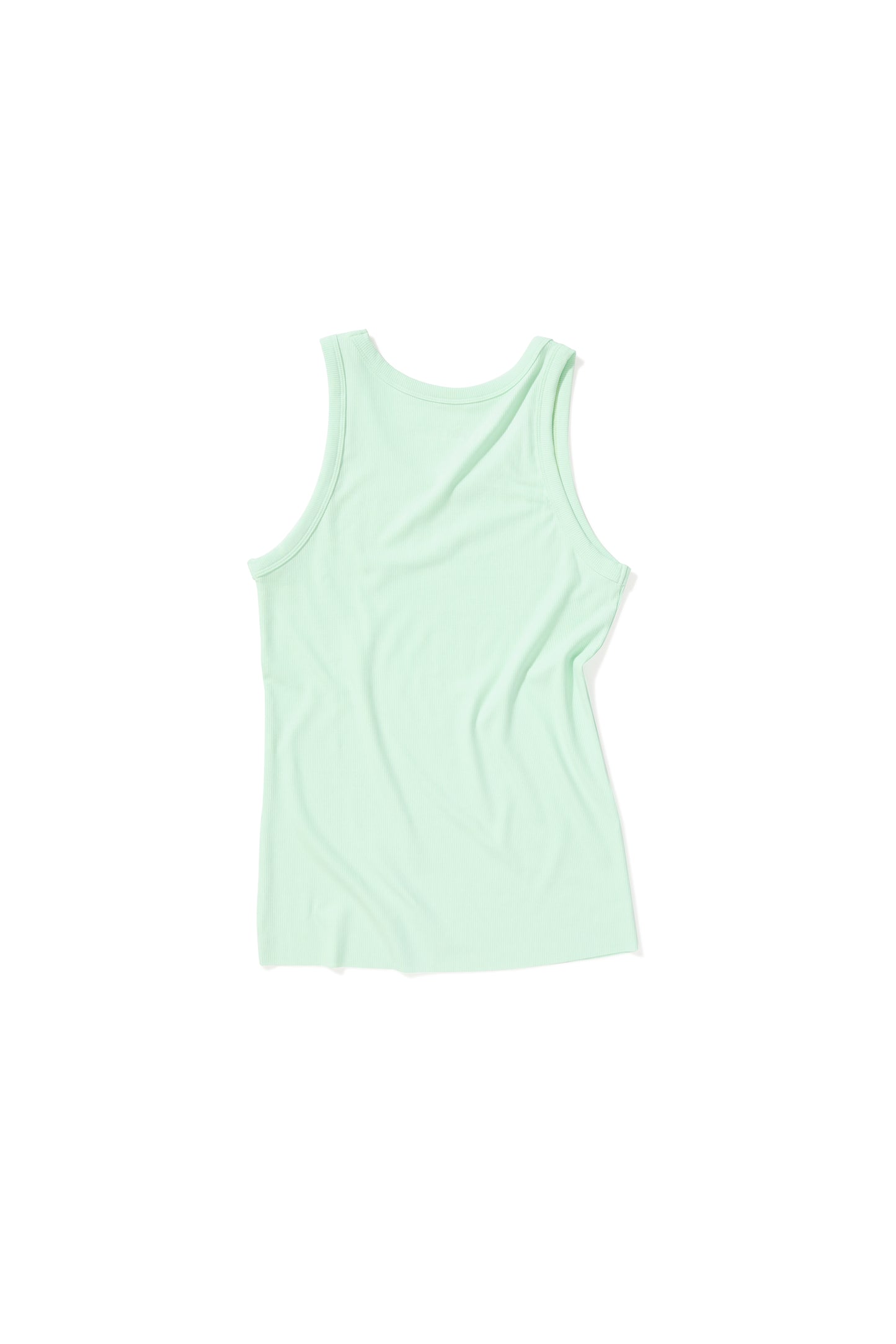 RIB TANK TOP LIME