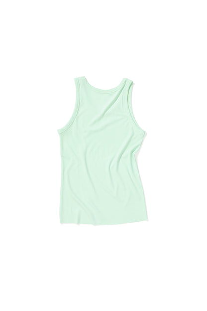 RIB TANK TOP LIME