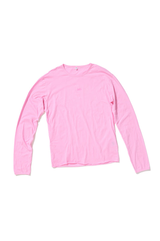 COTTON LONG SLEEVE PINK