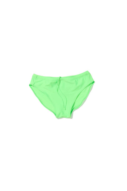 SWIM BRIEFS LYCRA GREEN