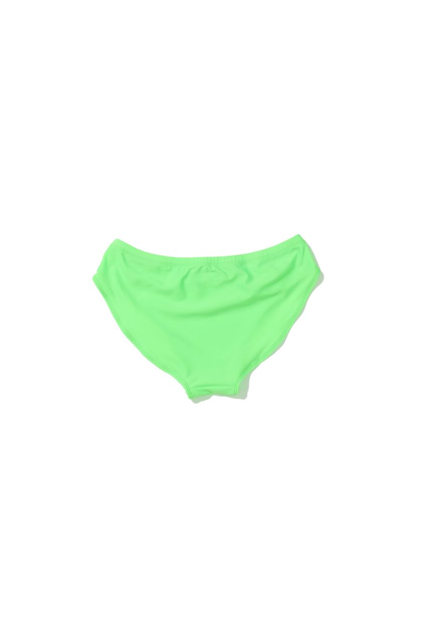 SWIM BRIEFS LYCRA GREEN