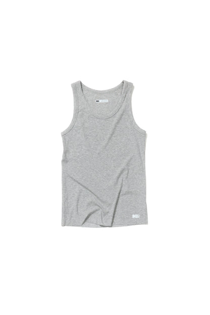 RIB TANK TOP GREY