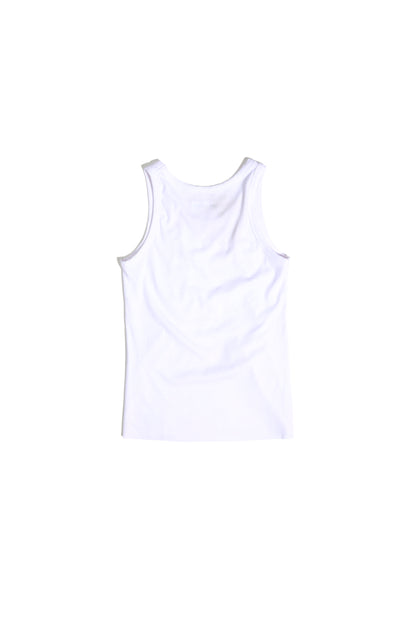 RIB TANK TOP WHITE