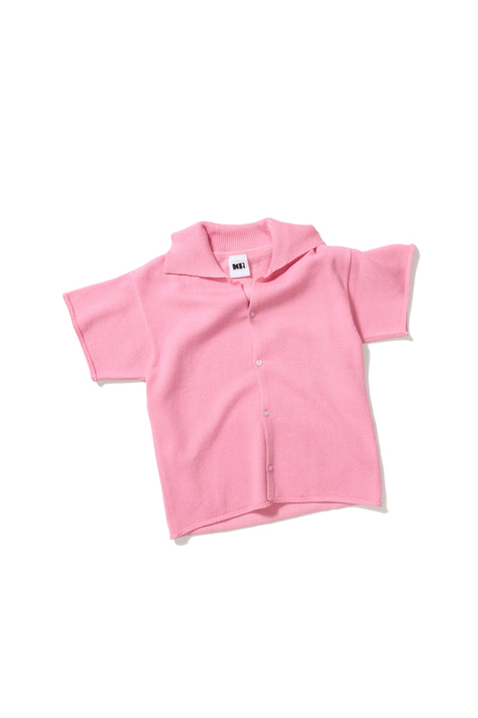 KNITTED SHIRT PINK
