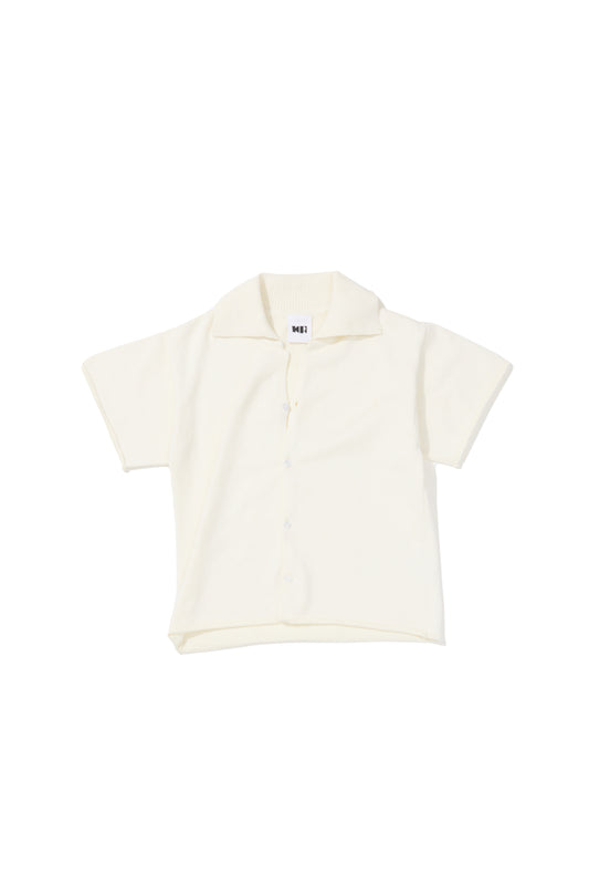 KNITTED SHIRT MILK